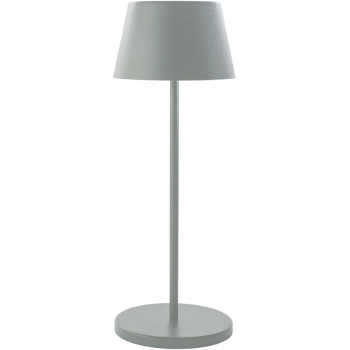 VERLO Lampa stołowa ORIS 30 cm szara