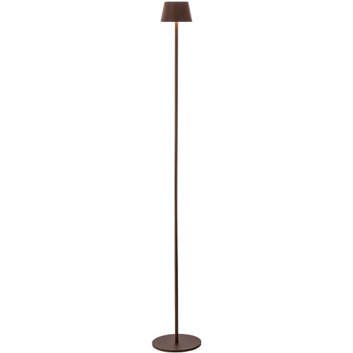 VERLO Lampa podłogowa TALI 123 cm brązowa