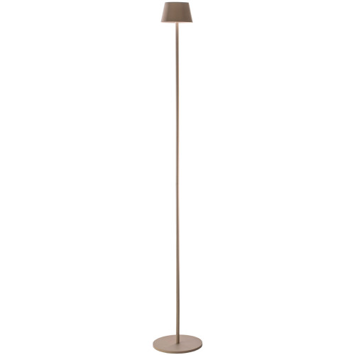 VERLO Lampa podłogowa TALI 123 cm piaskowa