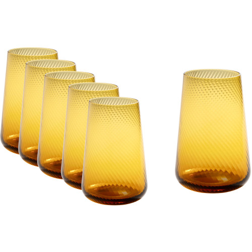 VERLO Szklanka highball AMBER 510 ml, kpl. 6 szt.