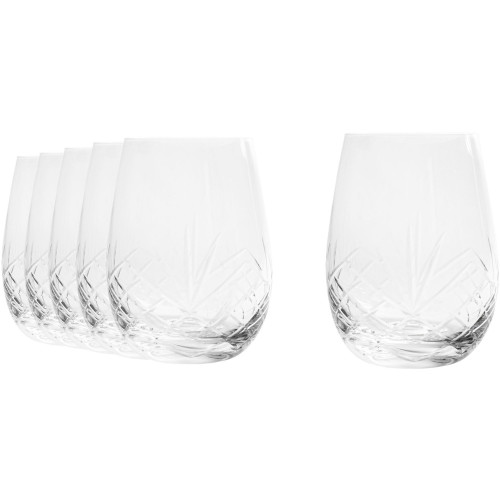 VERLO Szklanka tumbler CLARENE 450 ml, kpl. 6 szt.