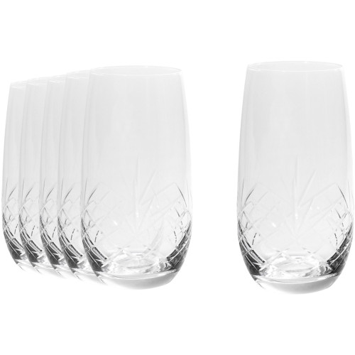 VERLO Szklanka highball CLARENE 520 ml, kpl. 6 szt.