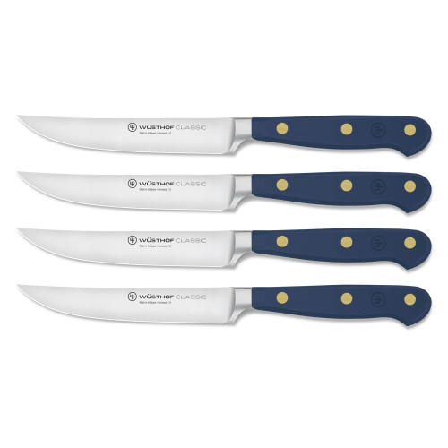CLASSIC COLOUR Zestaw noży stekowych niebieski / WÜSTHOF