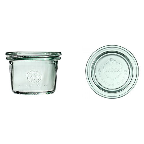 Mini słoik MINI-STURZ z pokrywką 80 ml op. 12 szt. / WECK