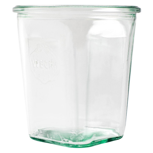 Słoik QUADRO bez pokrywki 545 ml op.6 szt. / WECK