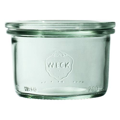 Mini słoik STURZ bez pokrywki 200 ml op. 12 szt. / WECK