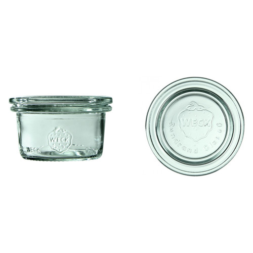Mini słoik MINI-STURZ z pokrywką 50 ml op. 12 szt. / WECK
