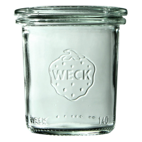 Mini słoik MINI-STURZ bez pokrywki 140 ml op. 12 szt. / WECK