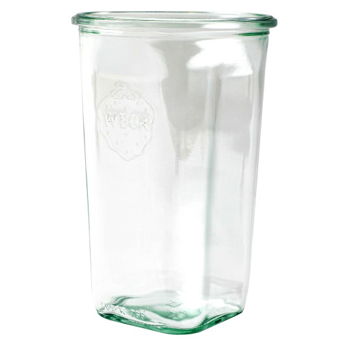 Słoik QUADRO bez pokrywki 795 ml op.6 szt. / WECK