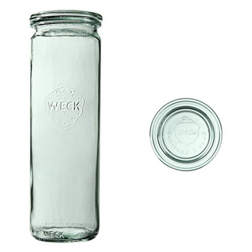 Słoik cylindryczny ZYLINDER z pokrywką 600 ml op. 6 szt. / WECK