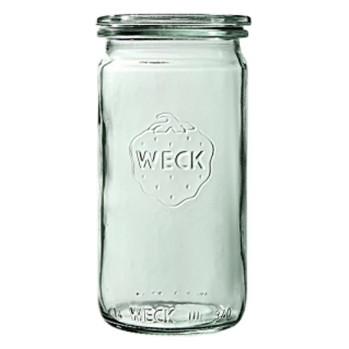 Słoik cylindryczny ZYLINDER bez pokrywki 340 ml op. 6 szt. / WECK