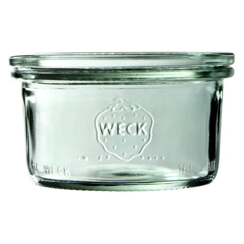 Mini słoik MINI-STURZ bez pokrywki 165 ml op. 12 szt. / WECK