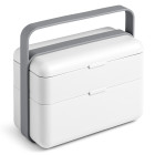 BAULETTO Lunchbox wysoki krystaliczny biały / BLIM PLUS