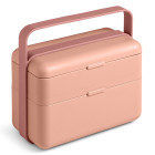 BAULETTO Lunchbox wysoki róż flamingo / BLIM PLUS