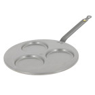 MINERAL B ELEMENT Patelnia Carbone Plus do jajek sadzonych 27 cm / DE BUYER