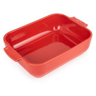 APPOLIA Naczynie prostokątne 25 cm czerwony / PEUGEOT