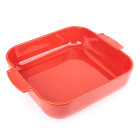 APPOLIA Naczynie kwadratowe 36 cm czerwony / PEUGEOT