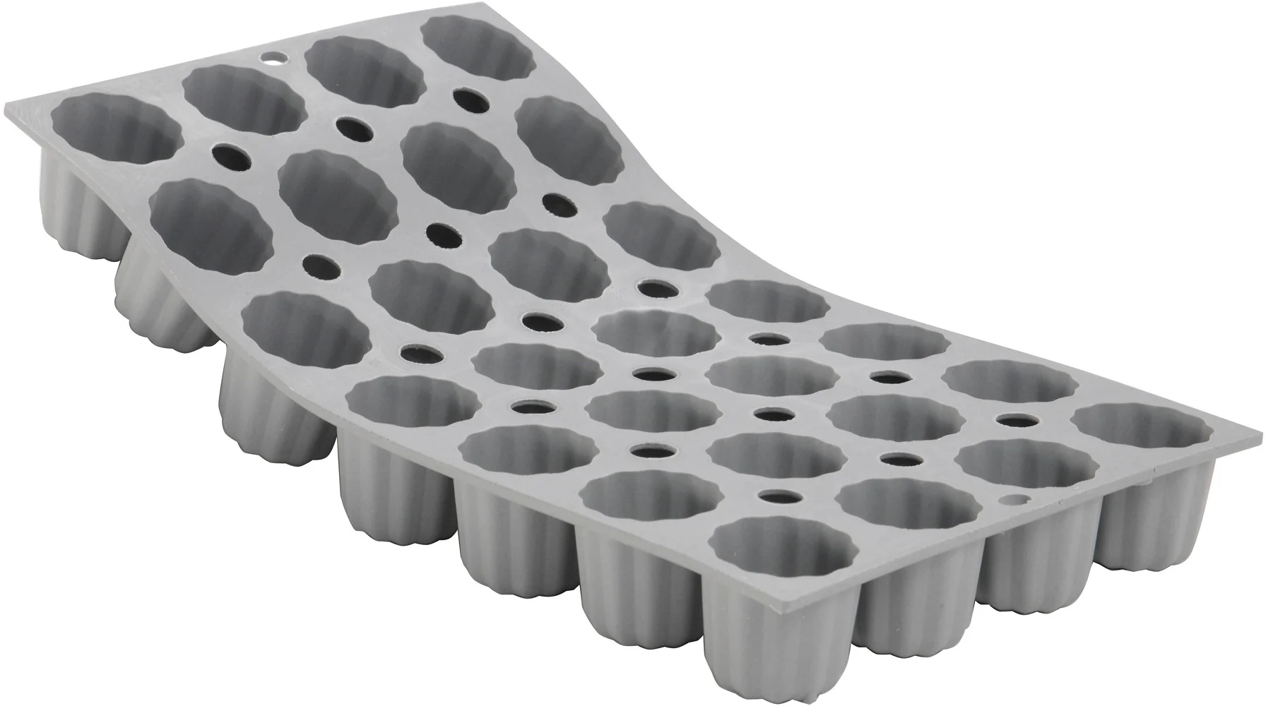 ELASTOMOULE Silikonowa mata do ciastek bordelais / DE BUYER