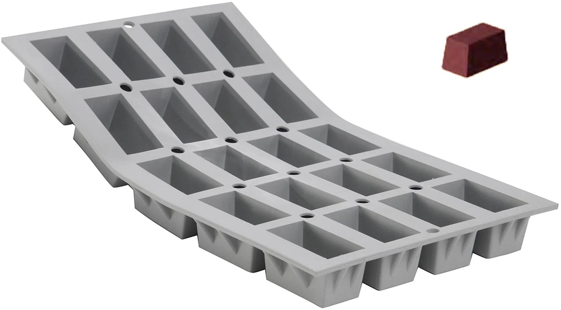 ELASTOMOULE Silikonowa mata do ciastek mini ciast / DE BUYER