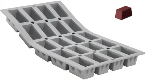 ELASTOMOULE Silikonowa mata do ciastek mini ciast / DE BUYER