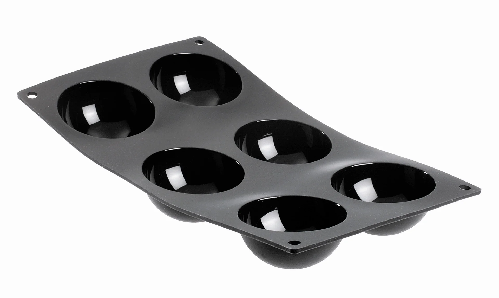 MOUL'FLEX Mata silikonowa do ciastek półkul / DE BUYER