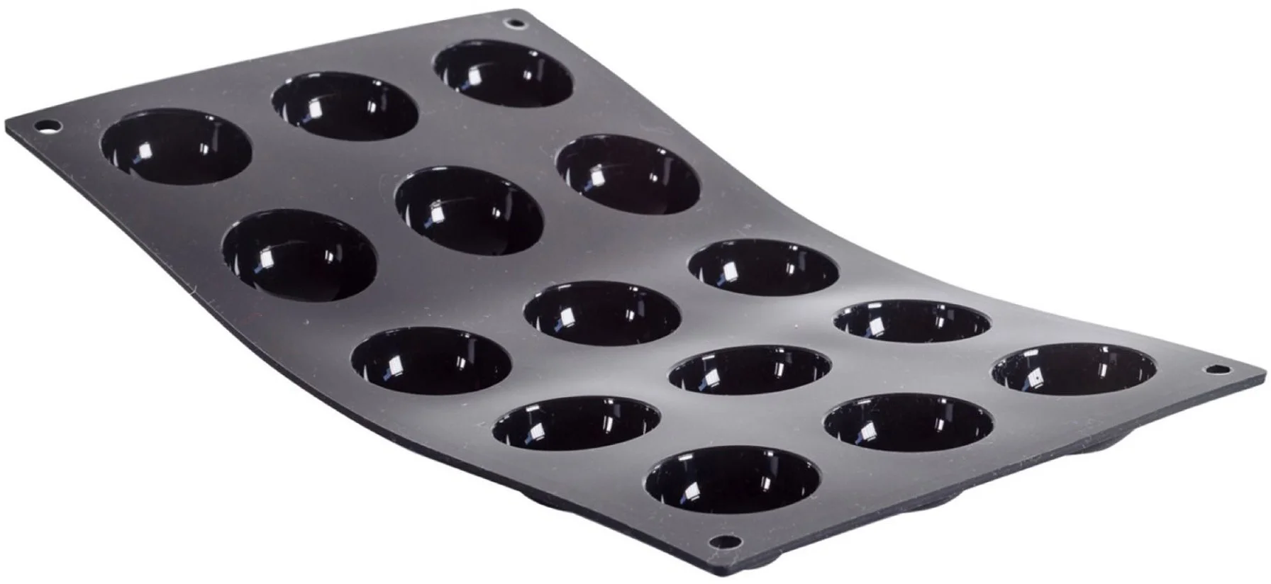 MOUL'FLEX Silikonowa mata do ciastek półkul / DE BUYER