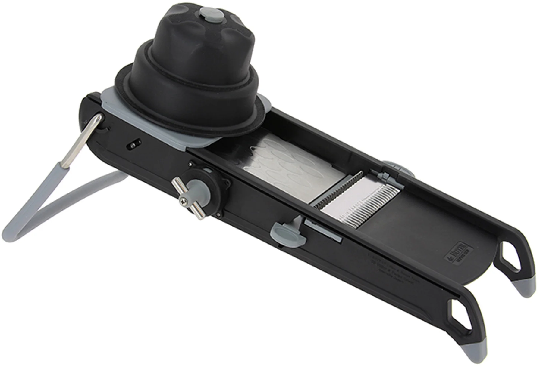 SWING PLUS Mandolina czarna  / DE BUYER