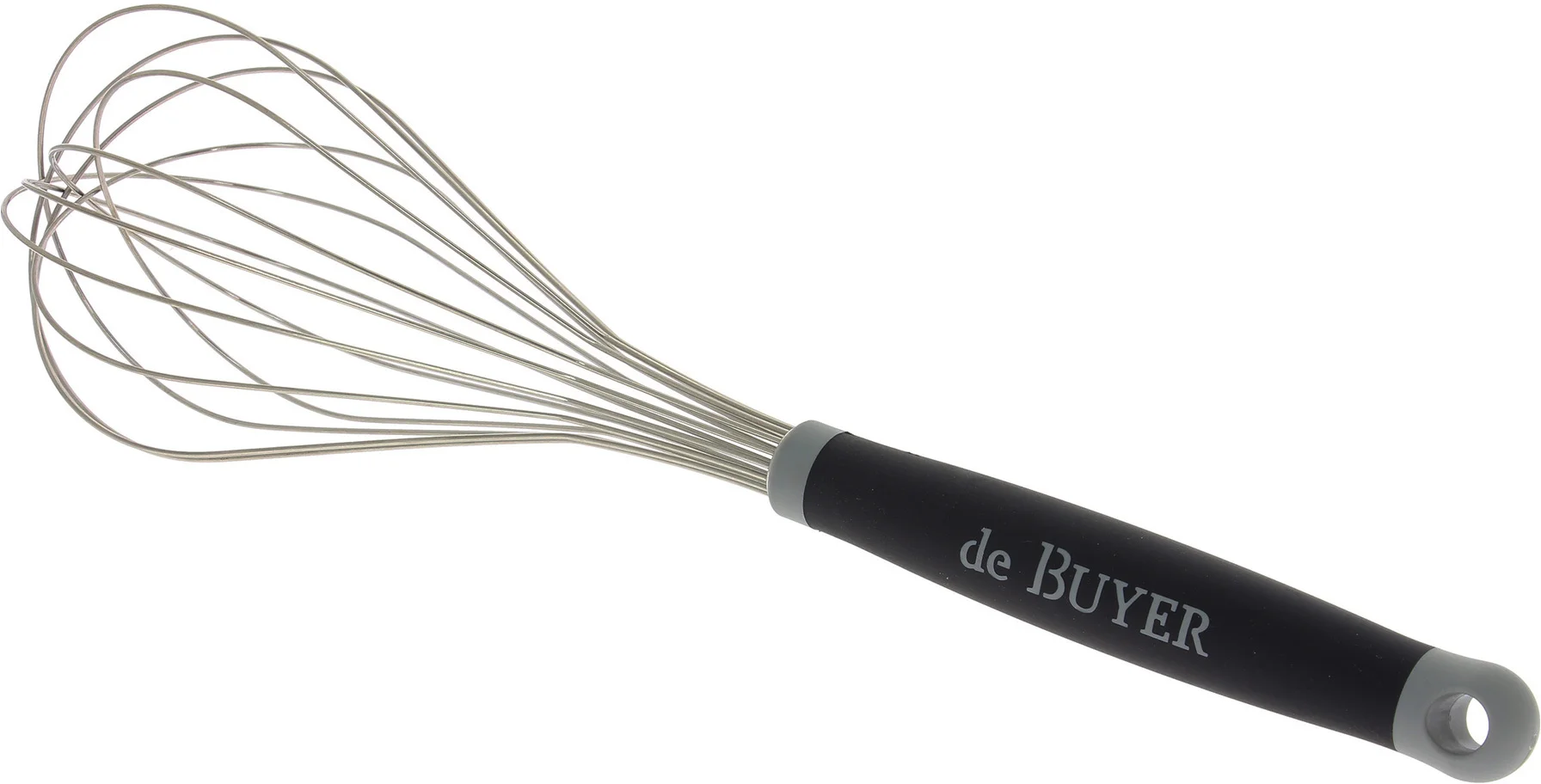 Rózga stalowa, sprężysta  do białek 35 cm / DE BUYER