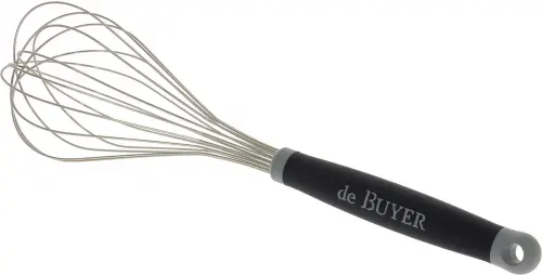 Rózga stalowa, sprężysta do białek 35 cm / DE BUYER