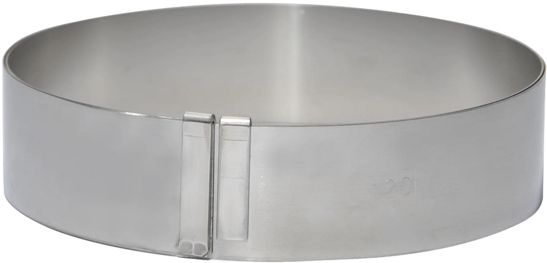 Rant okrągły regulowany 18-36 cm / DE BUYER