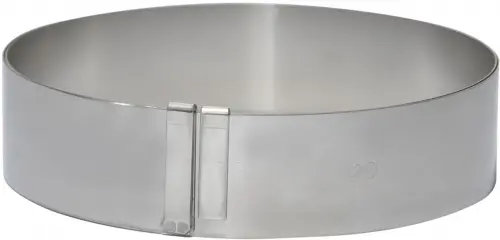 Rant okrągły regulowany 18-36 cm / DE BUYER