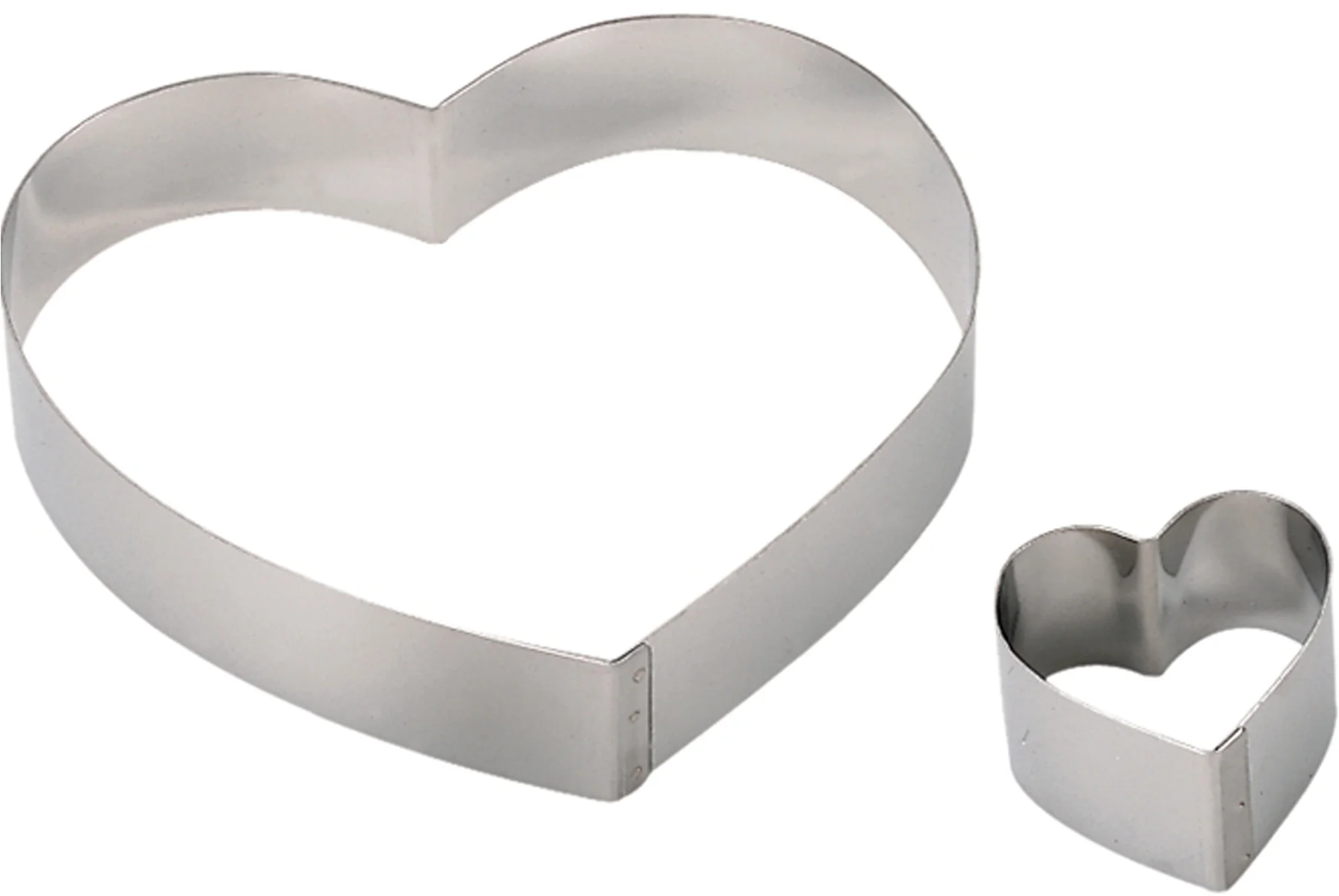 Rant w kształcie serca szer. 18 cm / DE BUYER