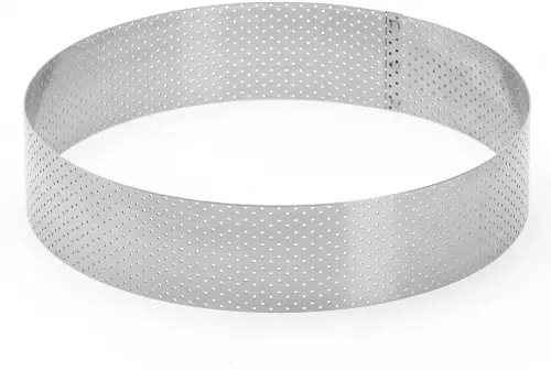 Rant cukierniczy okrągły perforowany 20 cm / DE BUYER