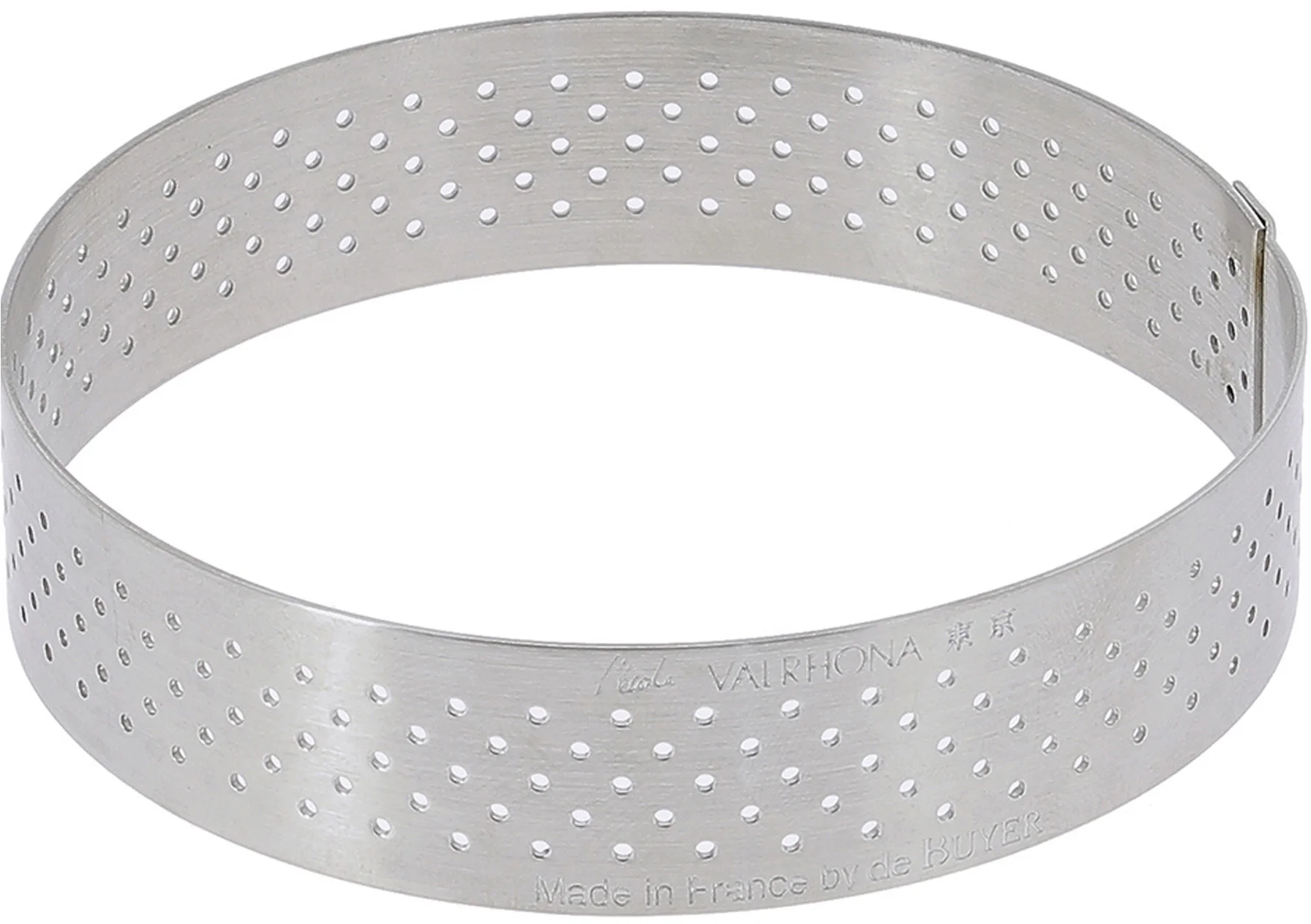 Rant okrągły perforowany 28,5 cm / DE BUYER