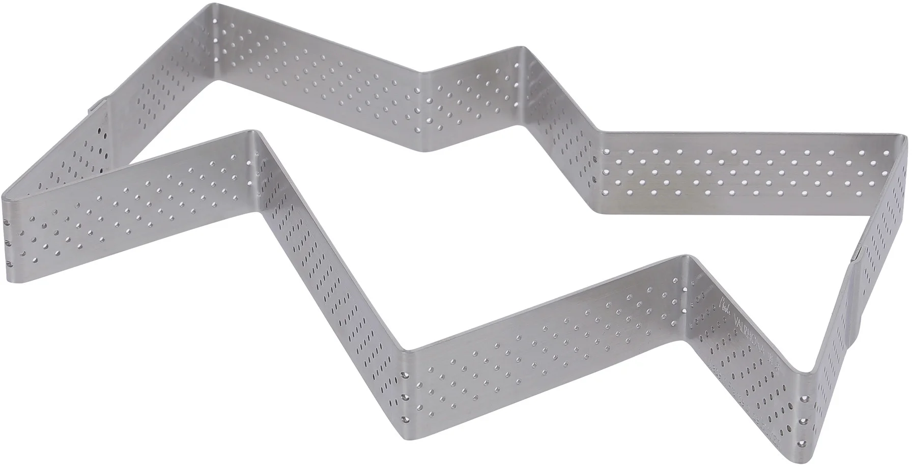 Rant perforowany - Calisson - 4 trójkąty  - DE BUYER