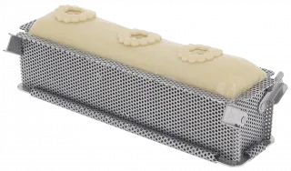GEOFORME Forma perforowana do pieczenia 24 x 5 x 6 cm / DE BUYER
