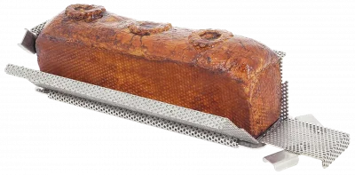 GEOFORME Forma perforowana do pieczenia 24 x 5 x 6 cm / DE BUYER