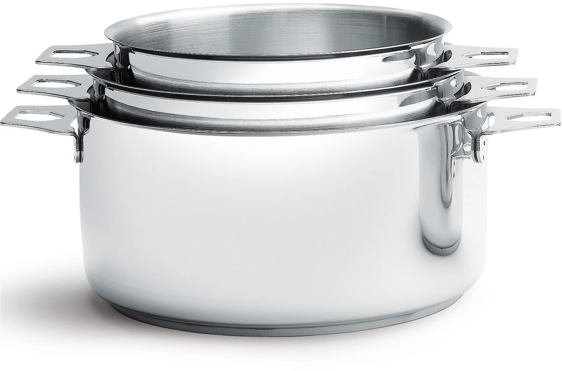 TWISTY Garnek/rondel bez uchwytów 24 cm / DE BUYER