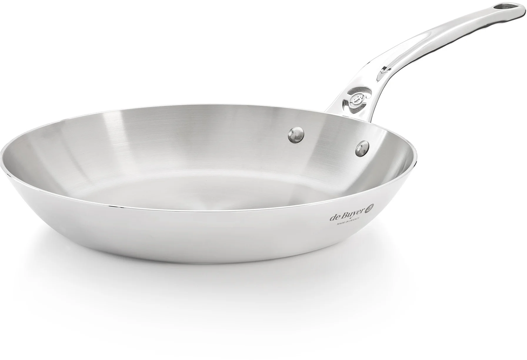 AFFINITY Patelnia stalowa nierdzewna 24 cm / DE BUYER