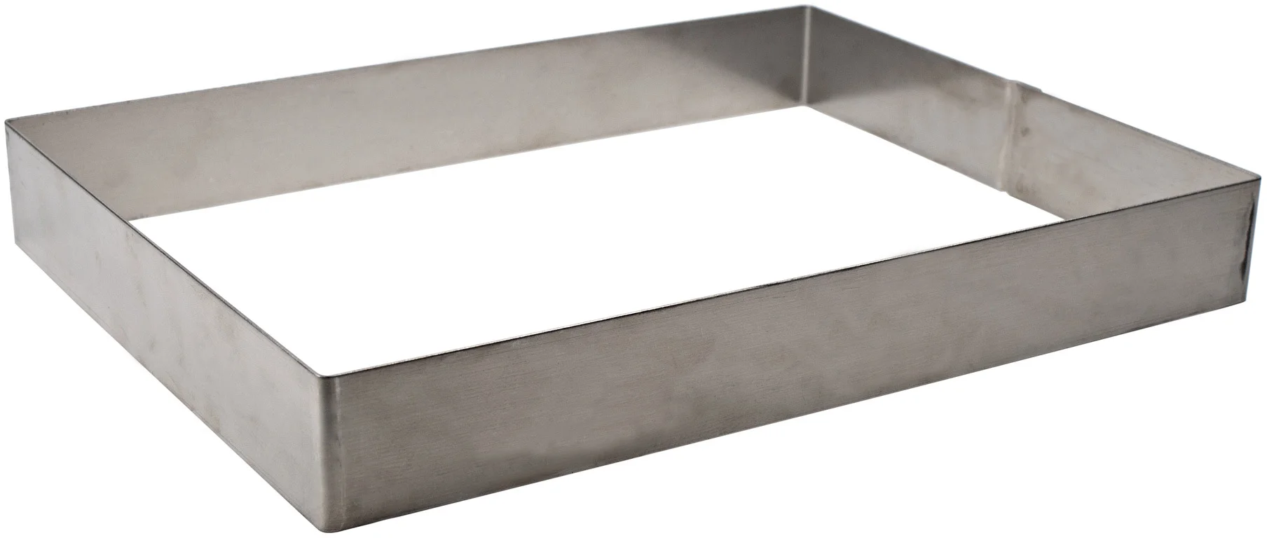 Rant prostokątny 39 x 29 cm stal nierdzewna / DE BUYER