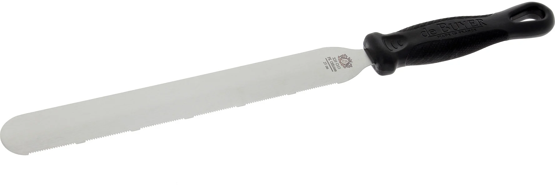 FKOOFFICIUM Łopatka do biszkoptów z ząbkowanym ostrzem 25 cm / DE BUYER