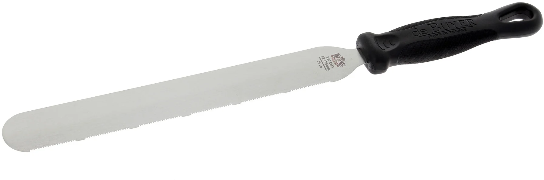 FKOFFICIUM Łopatka do biszkoptów z ząbkowanym ostrzem 35 cm / DE BUYER