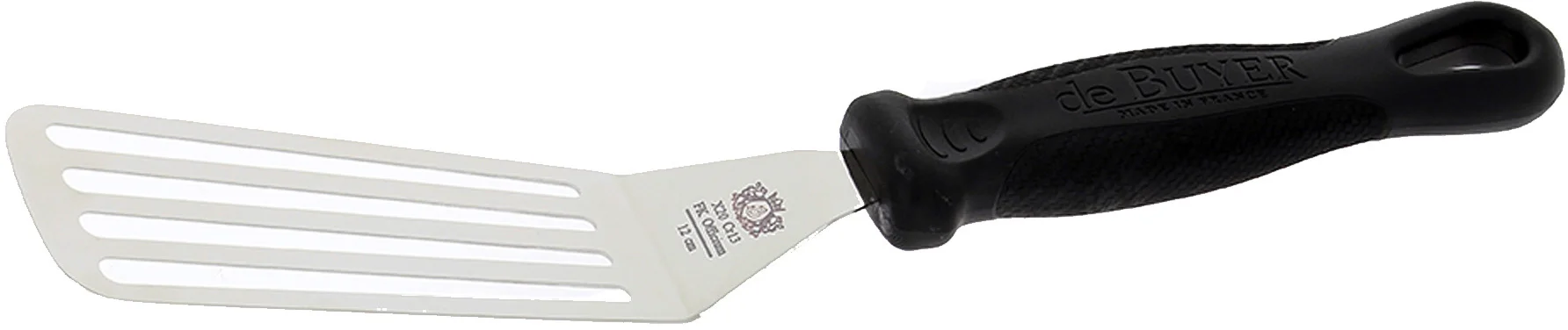 FKOOFFICIUM Łopatka prosta perforowana 12 cm / DE BUYER