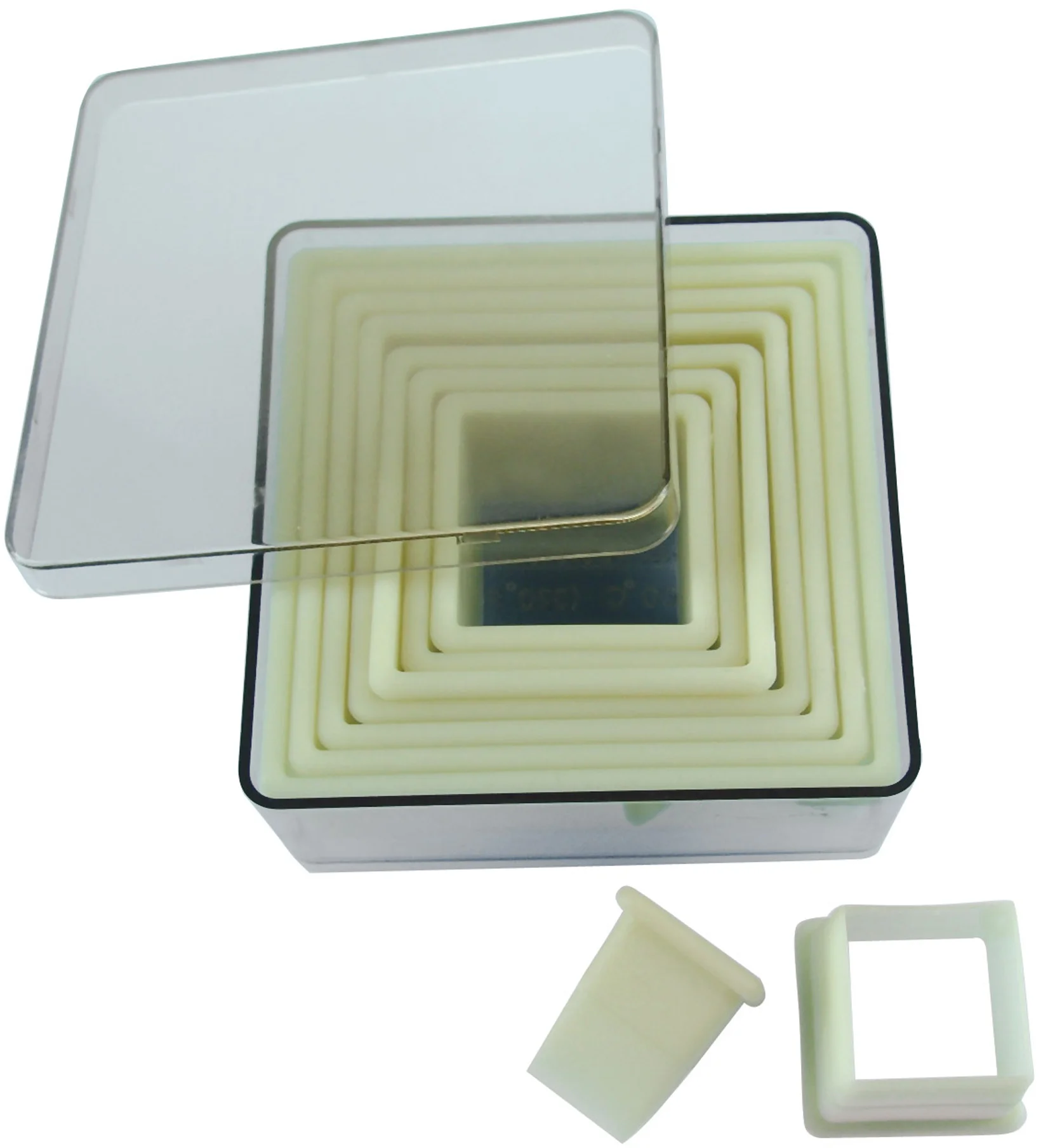 Wycinarka kwadratowa gładka 9 sztuk / DE BUYER