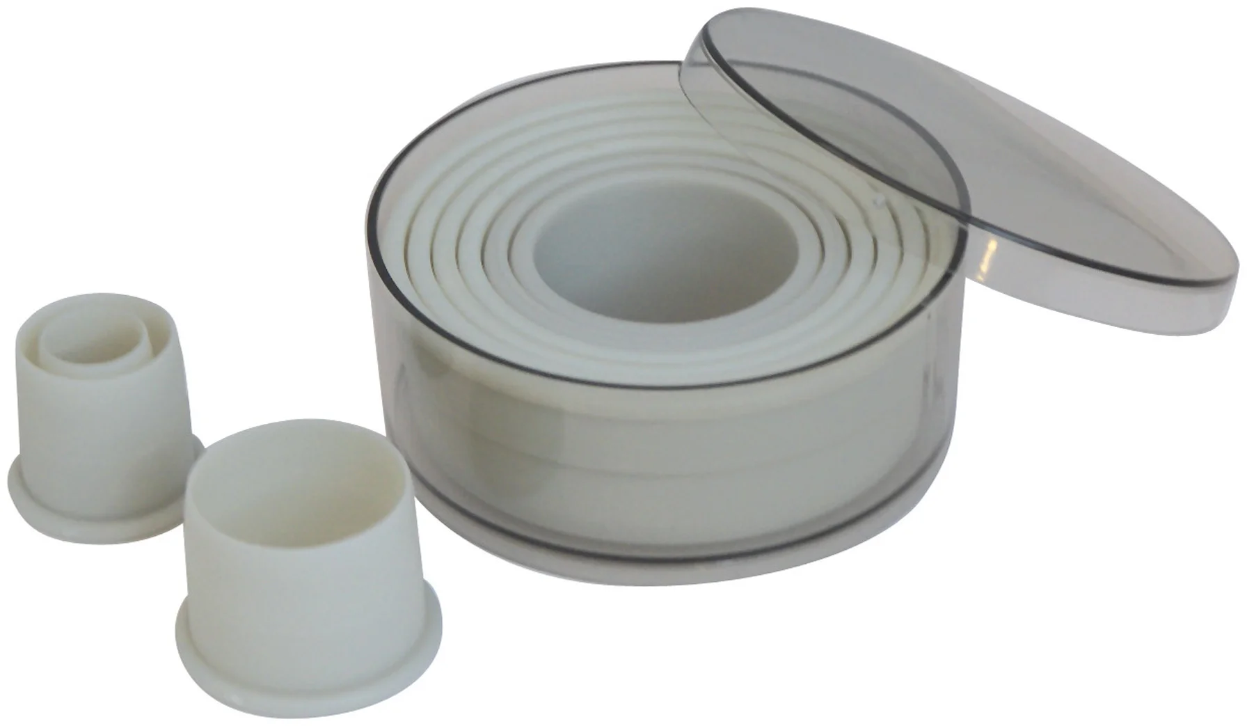 Wycinarka okrągła gładka 9 sztuk / DE BUYER