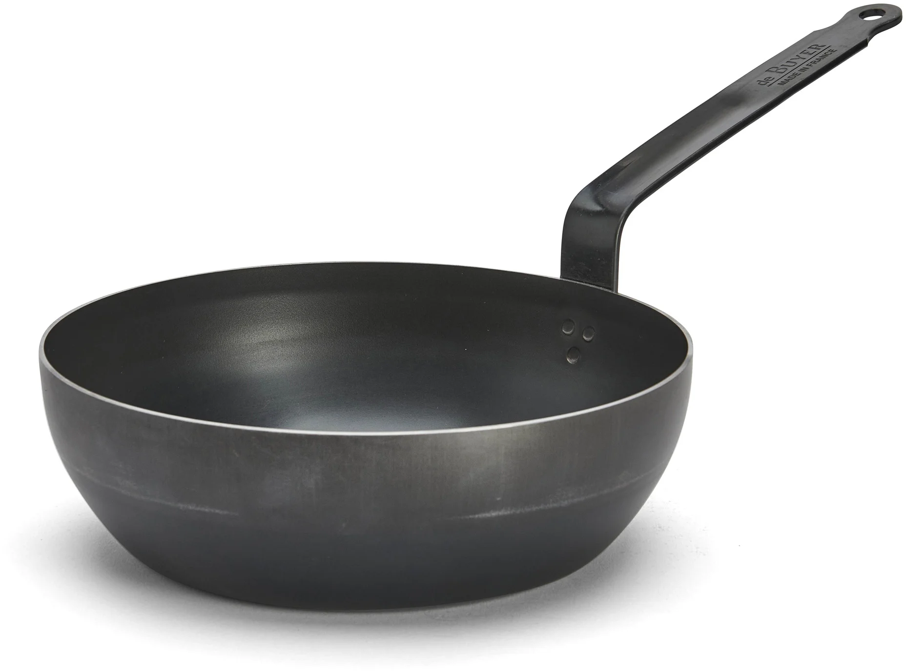 BLUE CARBON Patelnia głęboka 28 cm / DE BUYER