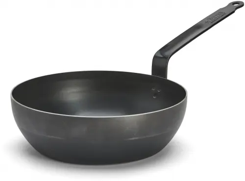 BLUE CARBON Patelnia głęboka 28 cm / DE BUYER