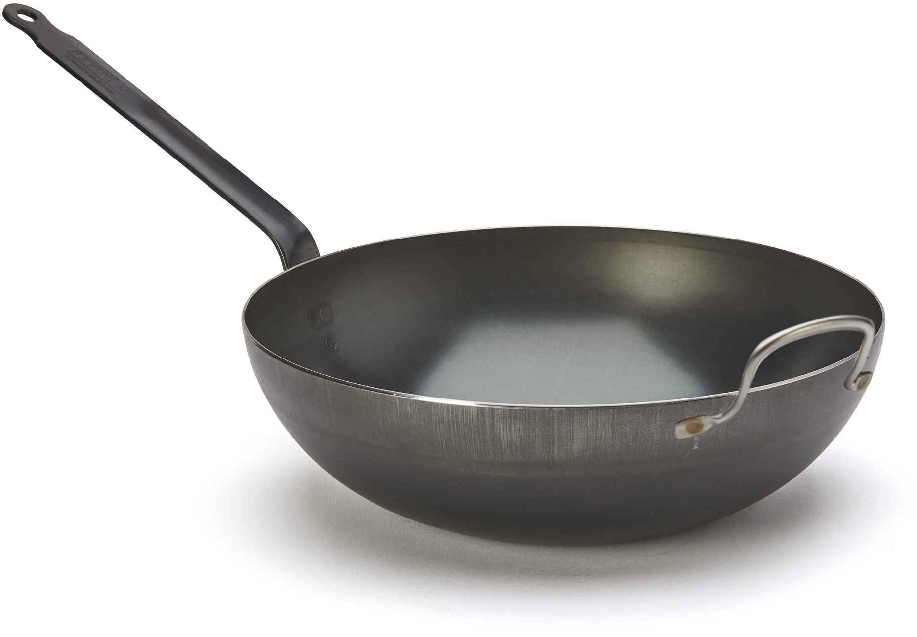 BLUE CARBON Wok 32 cm / DE BUYER