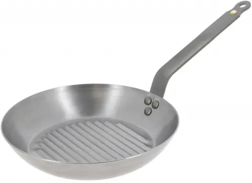 MINERAL B ELEMENT Patelnia grillowa 26 cm / DE BUYER