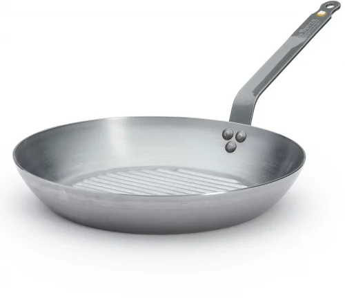 DE BUYER Patelnia grillowa MINERAL B 32 cm